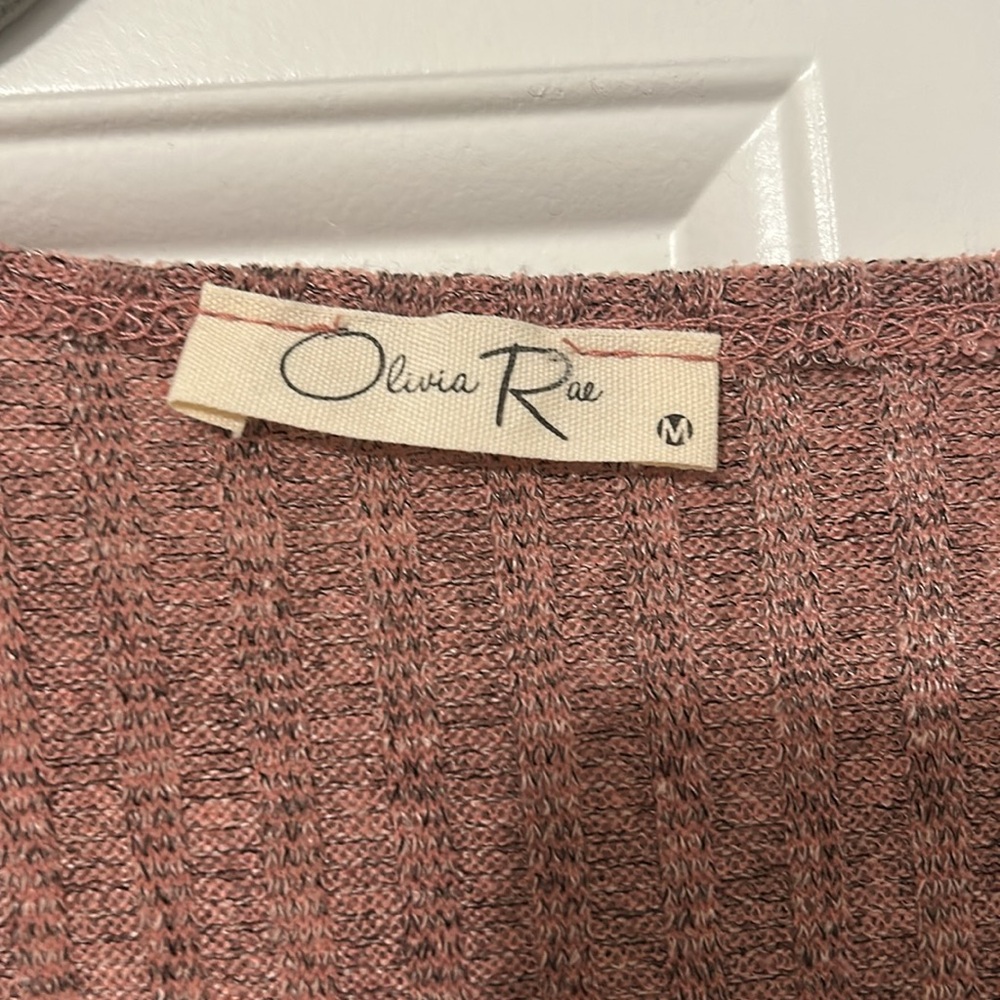 Olivia Rae Ribbed Cardigan - Picture 3 of 5